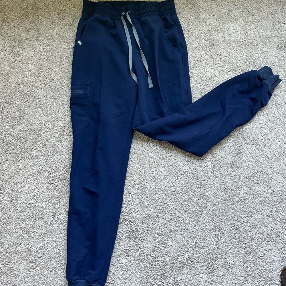 Figs Dark Blue Zamora Jogger Scrubs